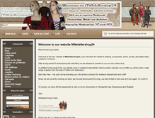 Tablet Screenshot of mittelaltershop24.eu